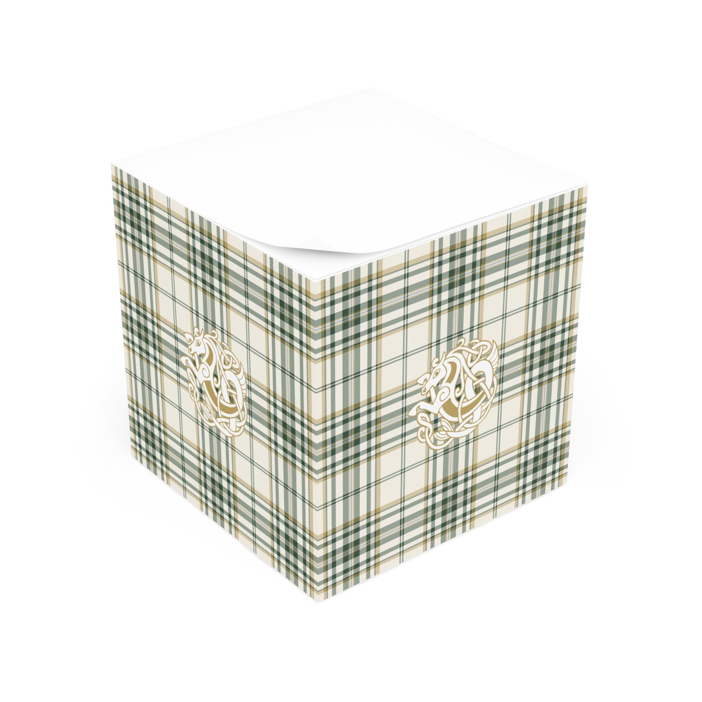 Kelpie Tartan Note Cube