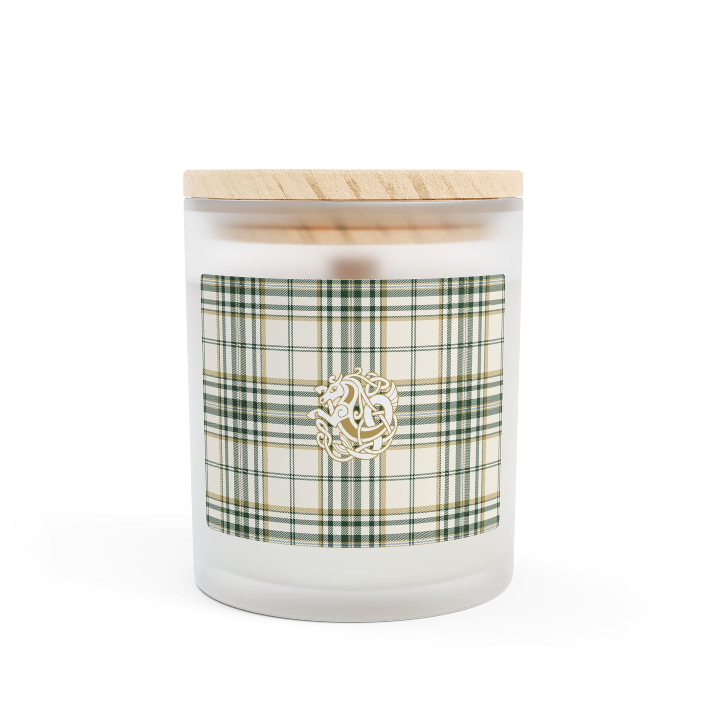 Kelpie Tartan Frosted Glass Scented Candle