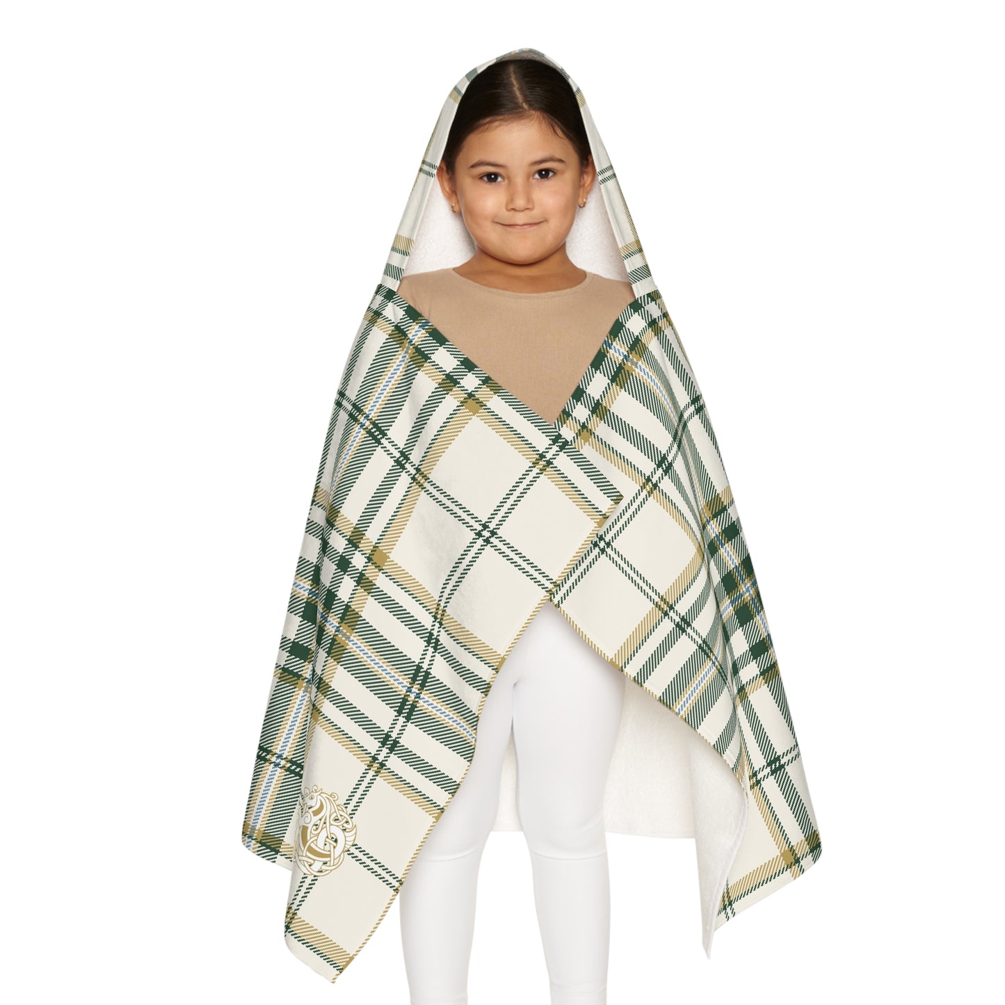 Kelpie Tartan Youth Hooded Towel