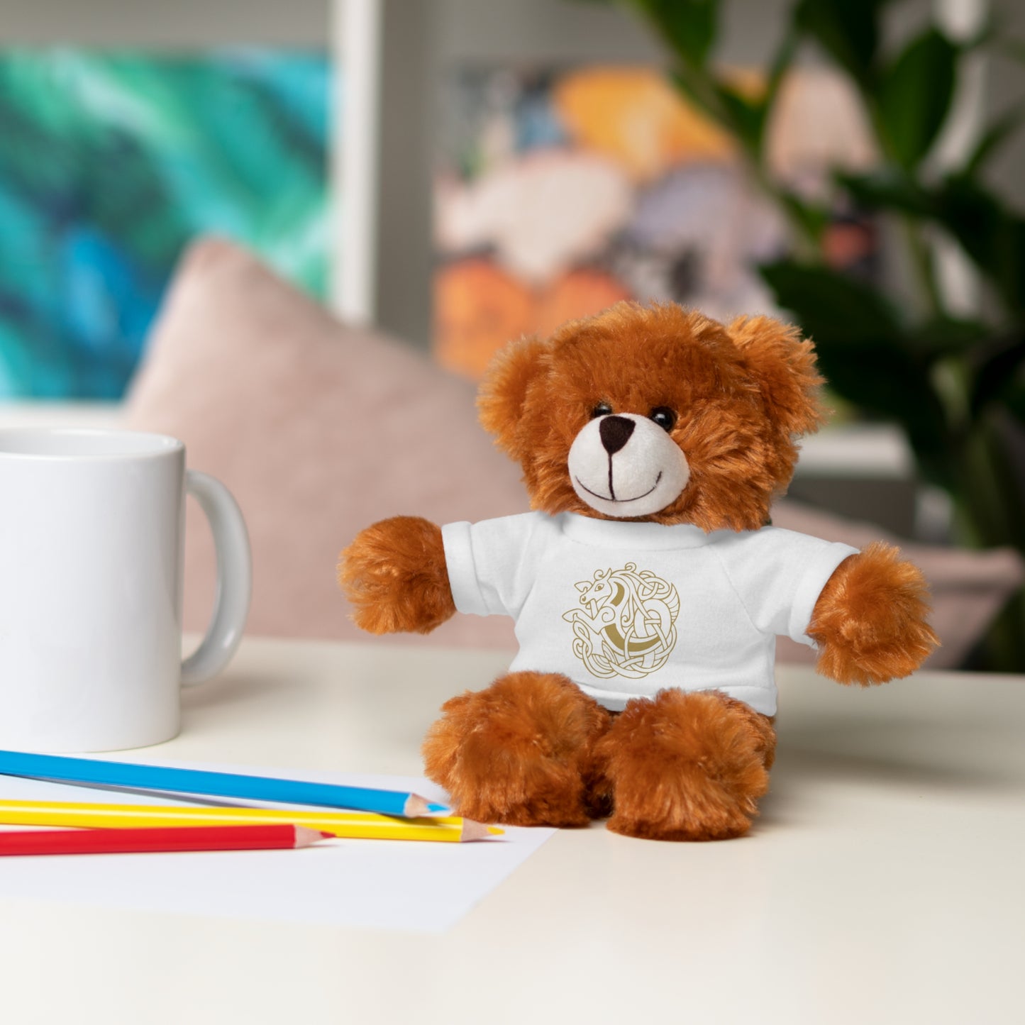 Kelpie Adorable Stuffed Animal with Tee