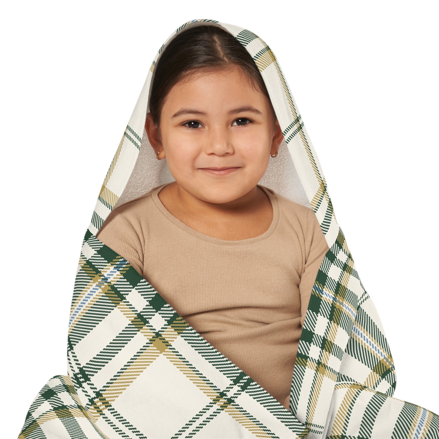 Kelpie Tartan Youth Hooded Towel