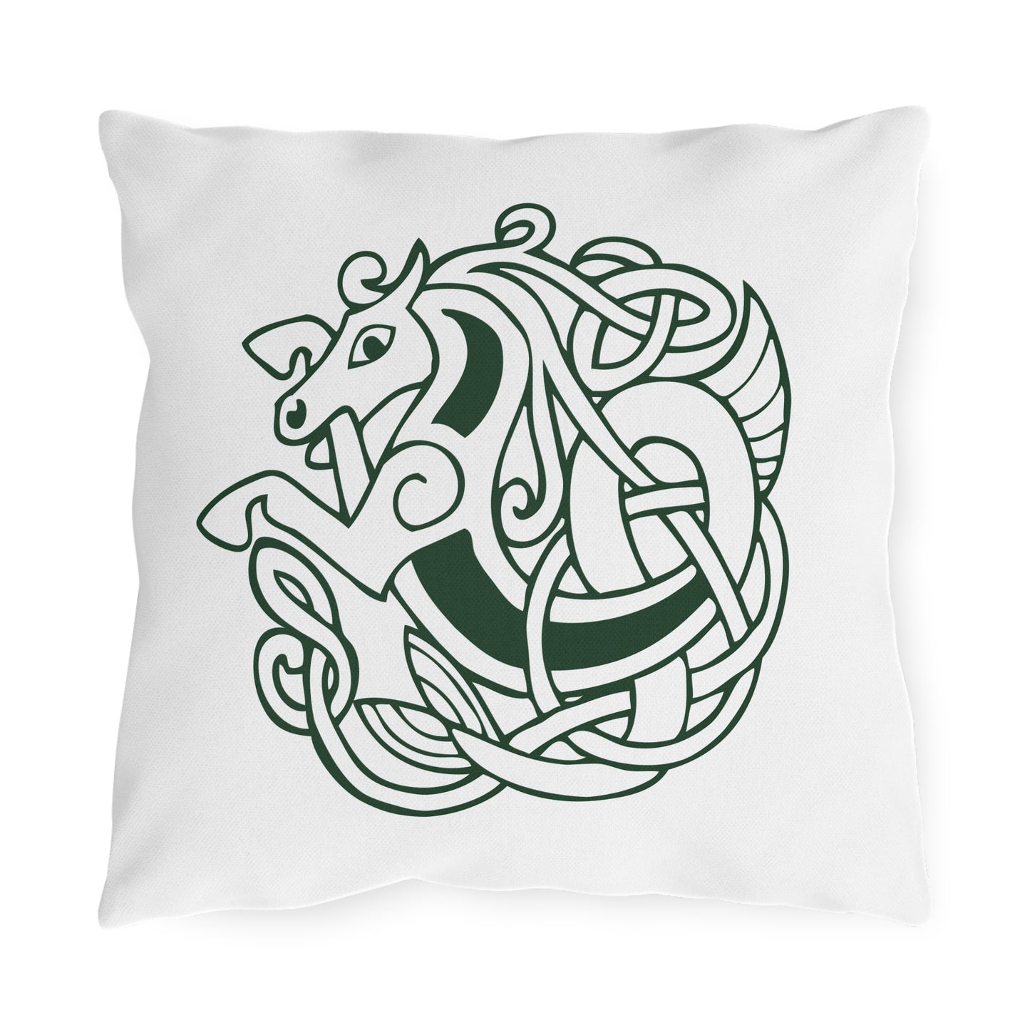 Throwback Kelpie Outdoor Decorative Pillows