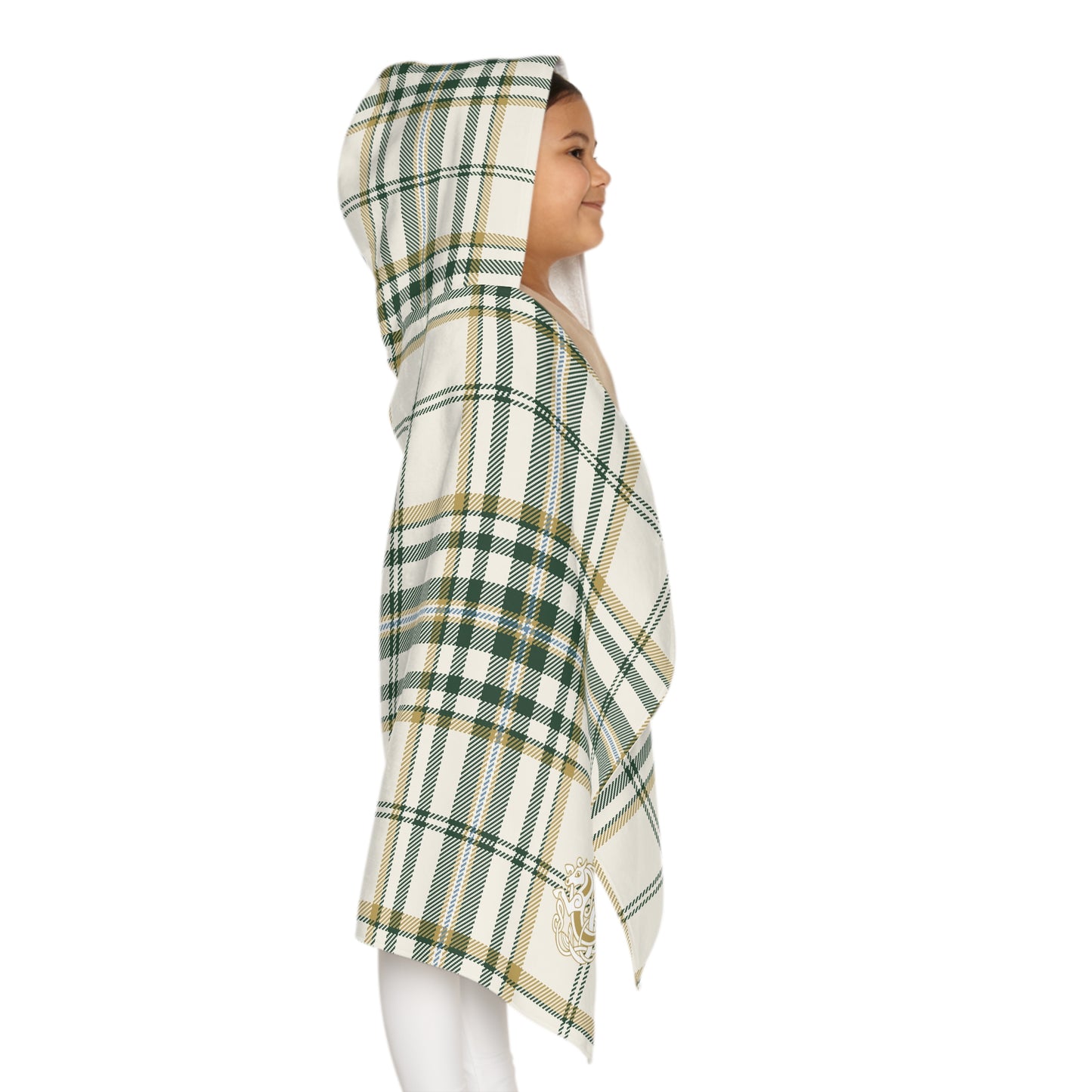 Kelpie Tartan Youth Hooded Towel