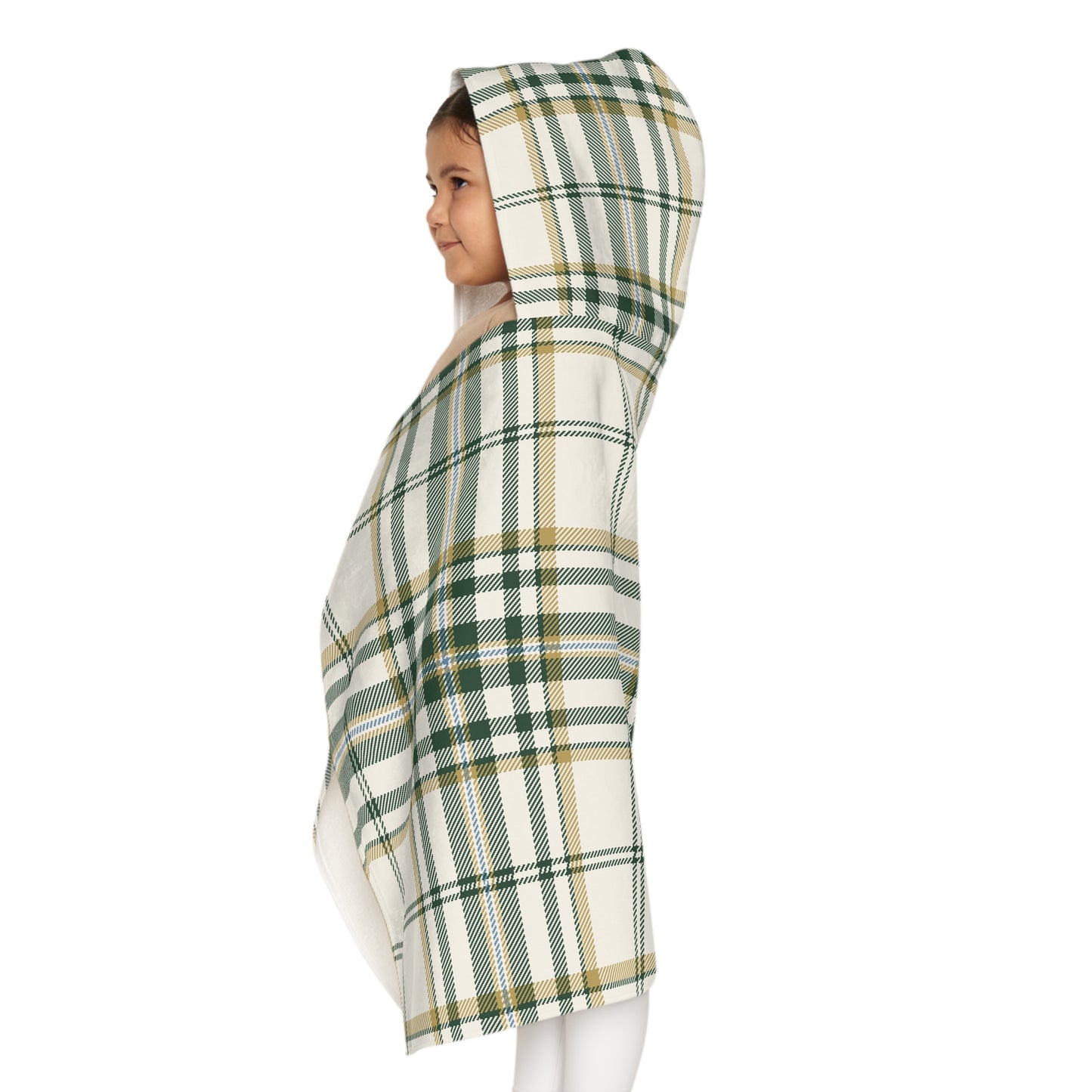 Kelpie Tartan Youth Hooded Towel