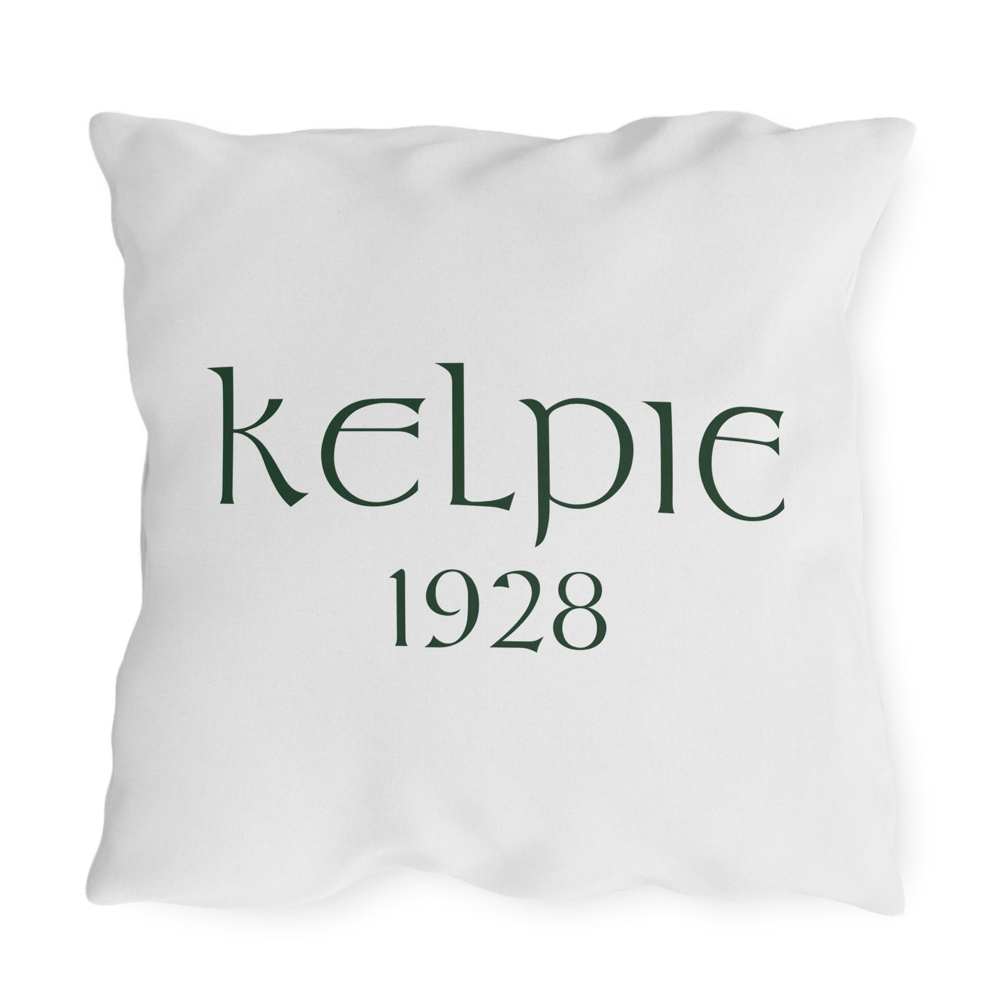 Throwback Kelpie Outdoor Decorative Pillows