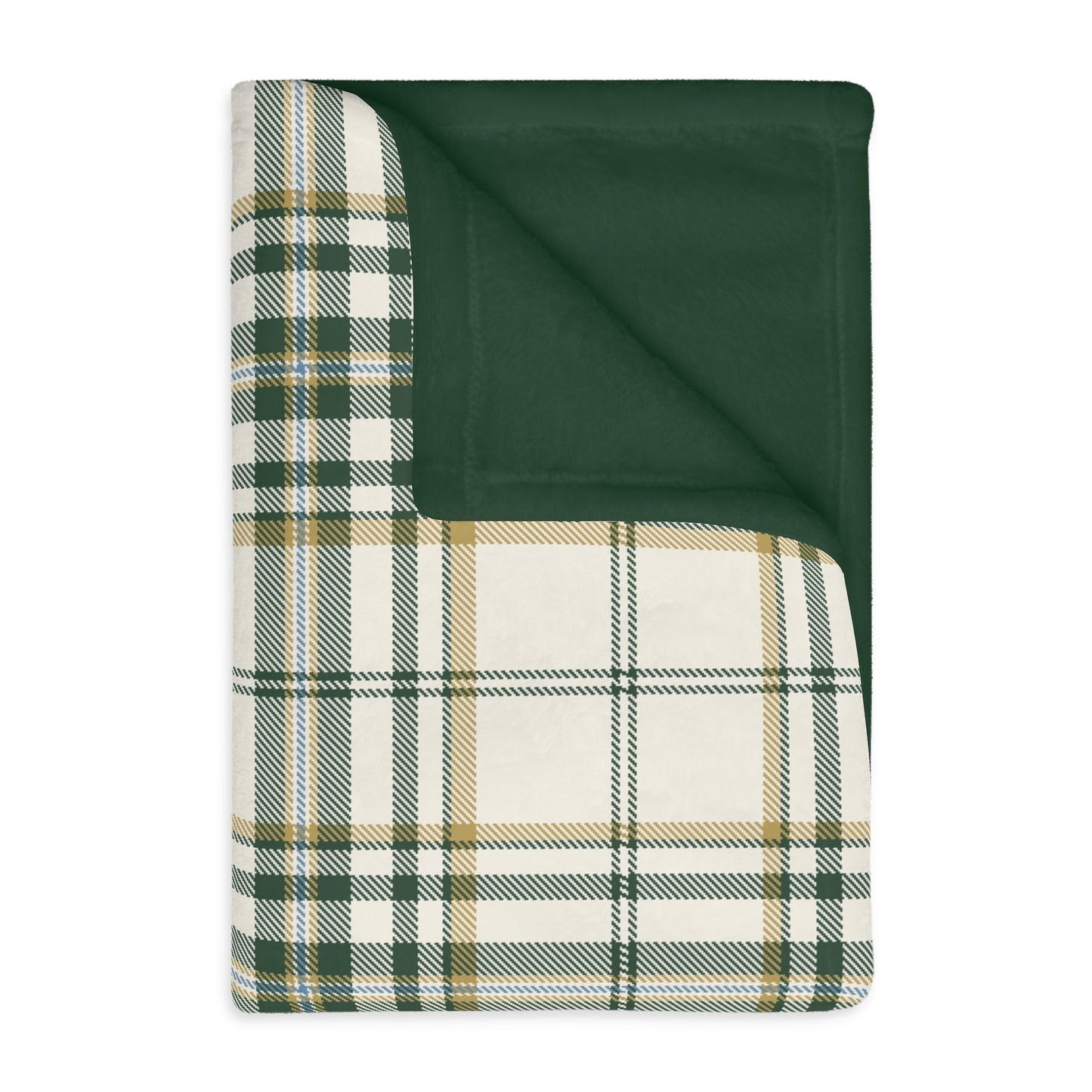 Kelpie Tartan Velveteen Microfiber Blanket