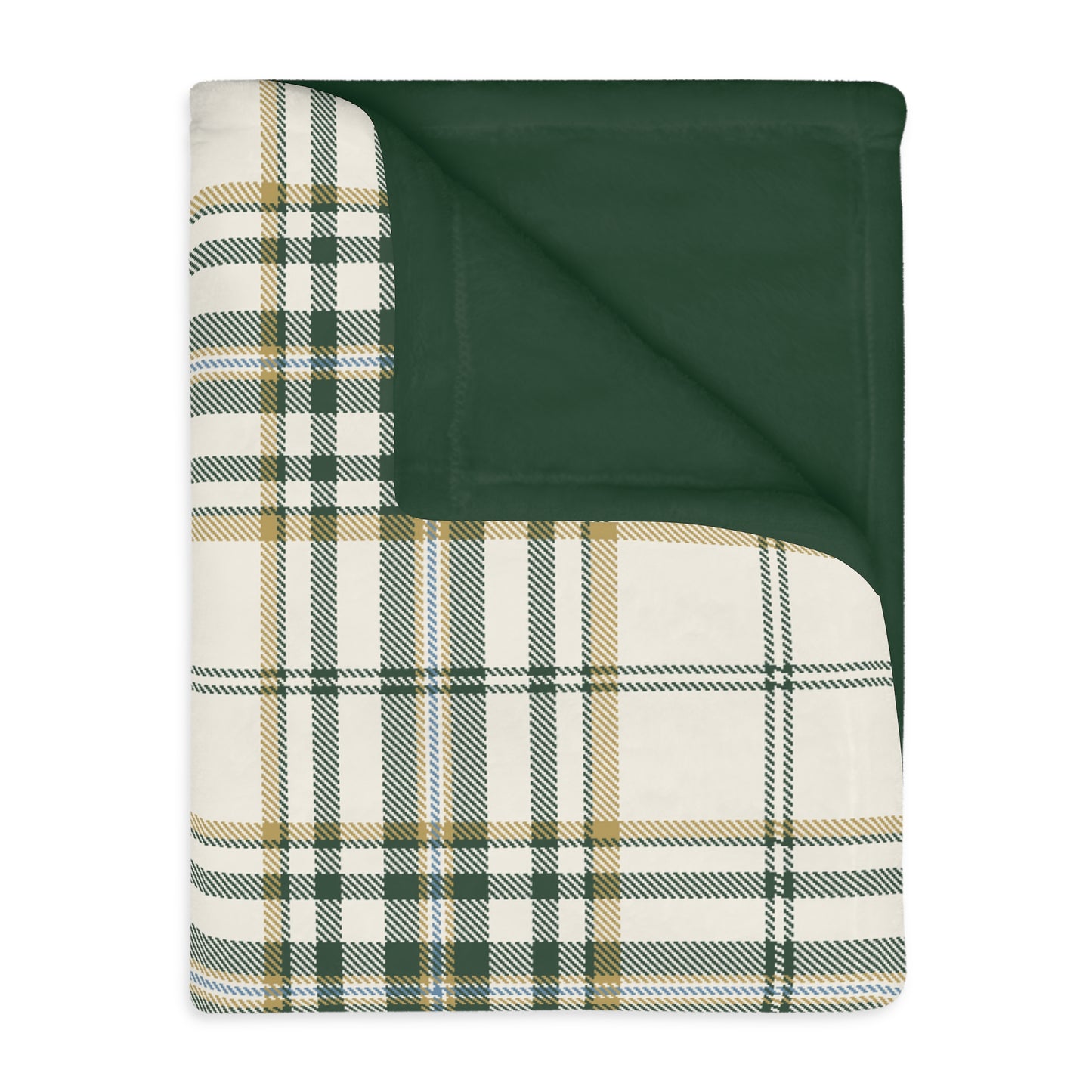 Kelpie Tartan Velveteen Microfiber Blanket