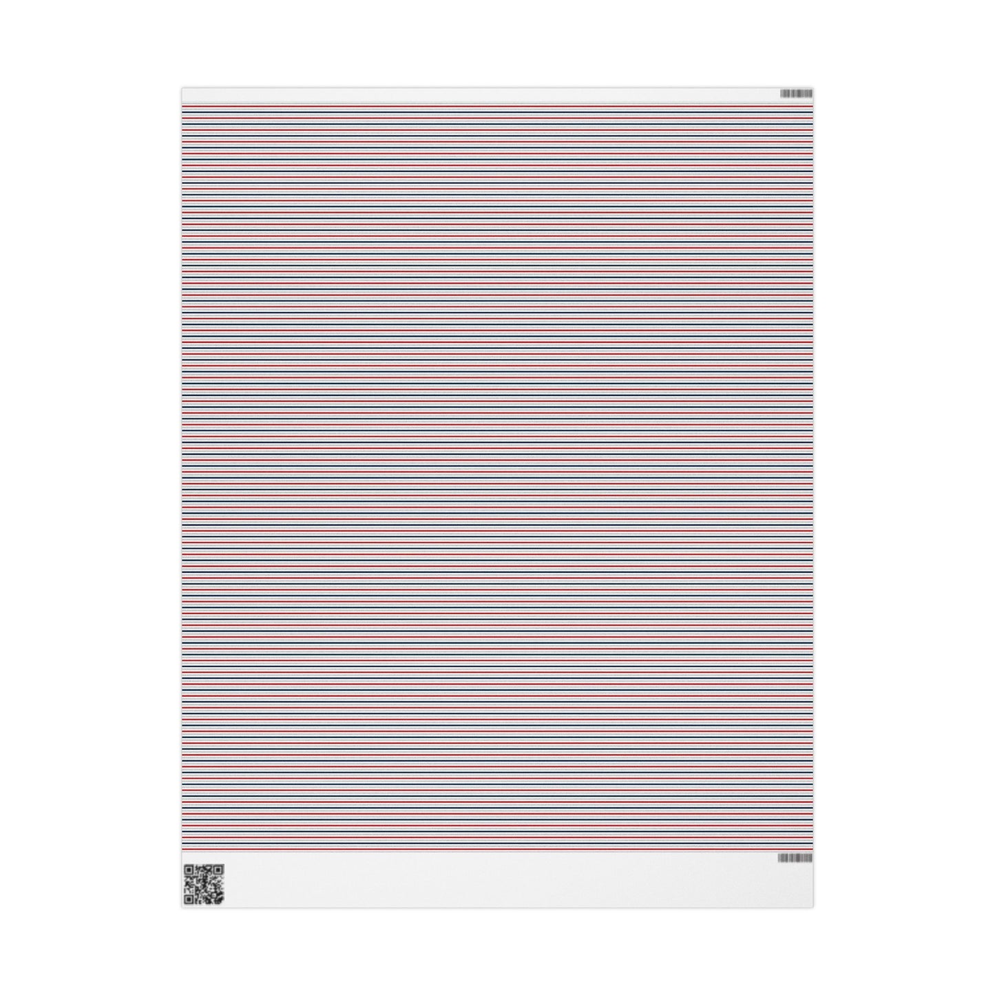 Le Launch Basque Stripe Wrapping Paper