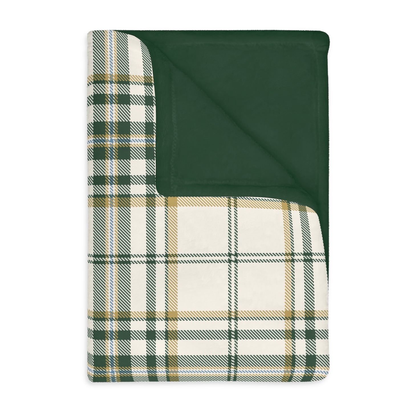 Kelpie Tartan Velveteen Microfiber Blanket