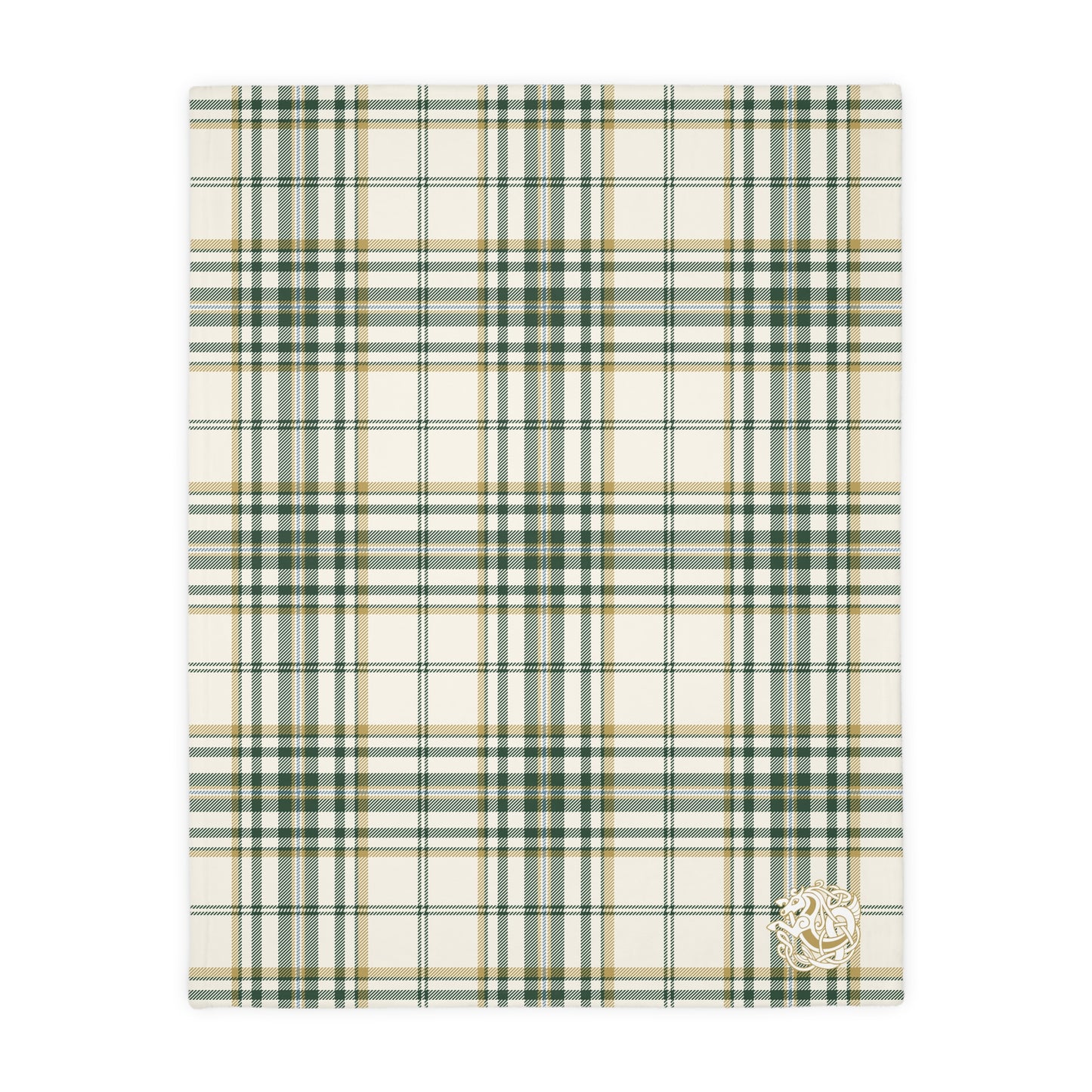 Kelpie Tartan Velveteen Microfiber Blanket