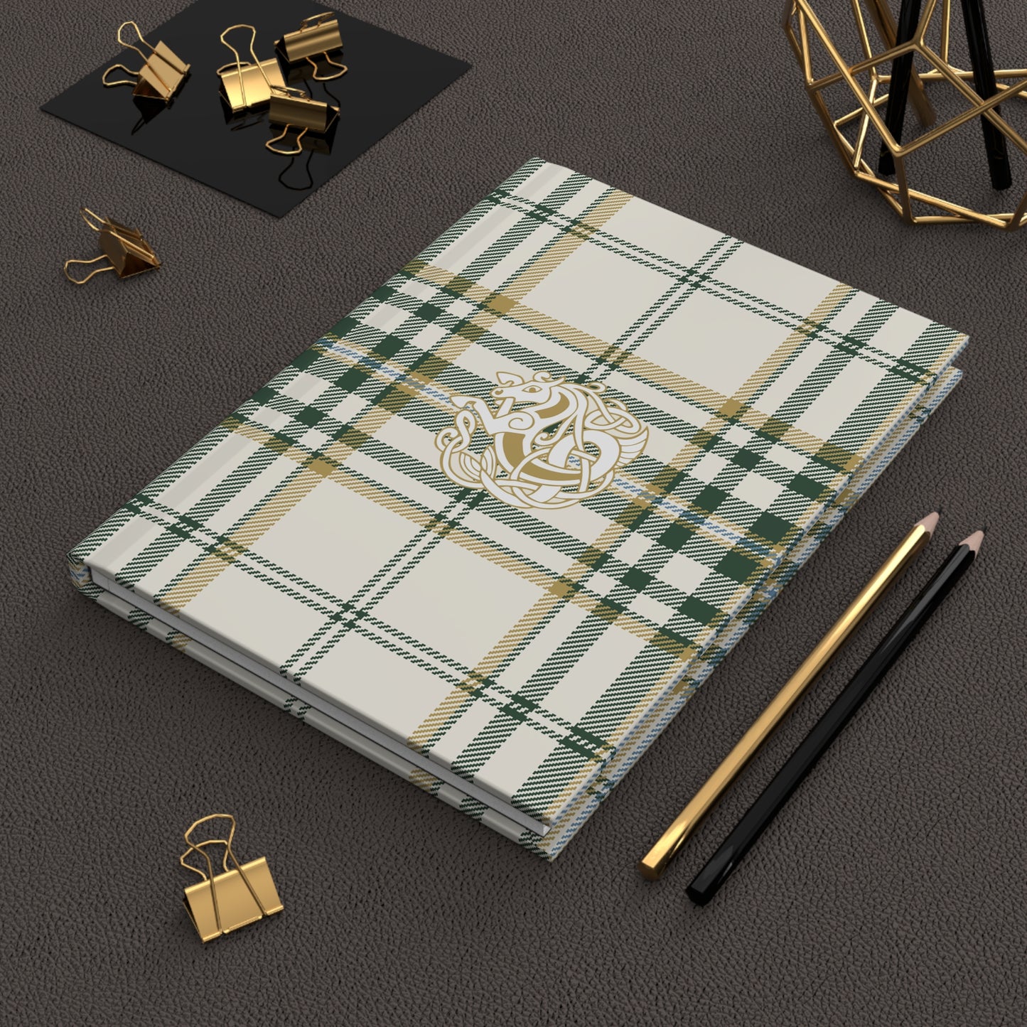 Kelpie Tartan Hardcover Journal