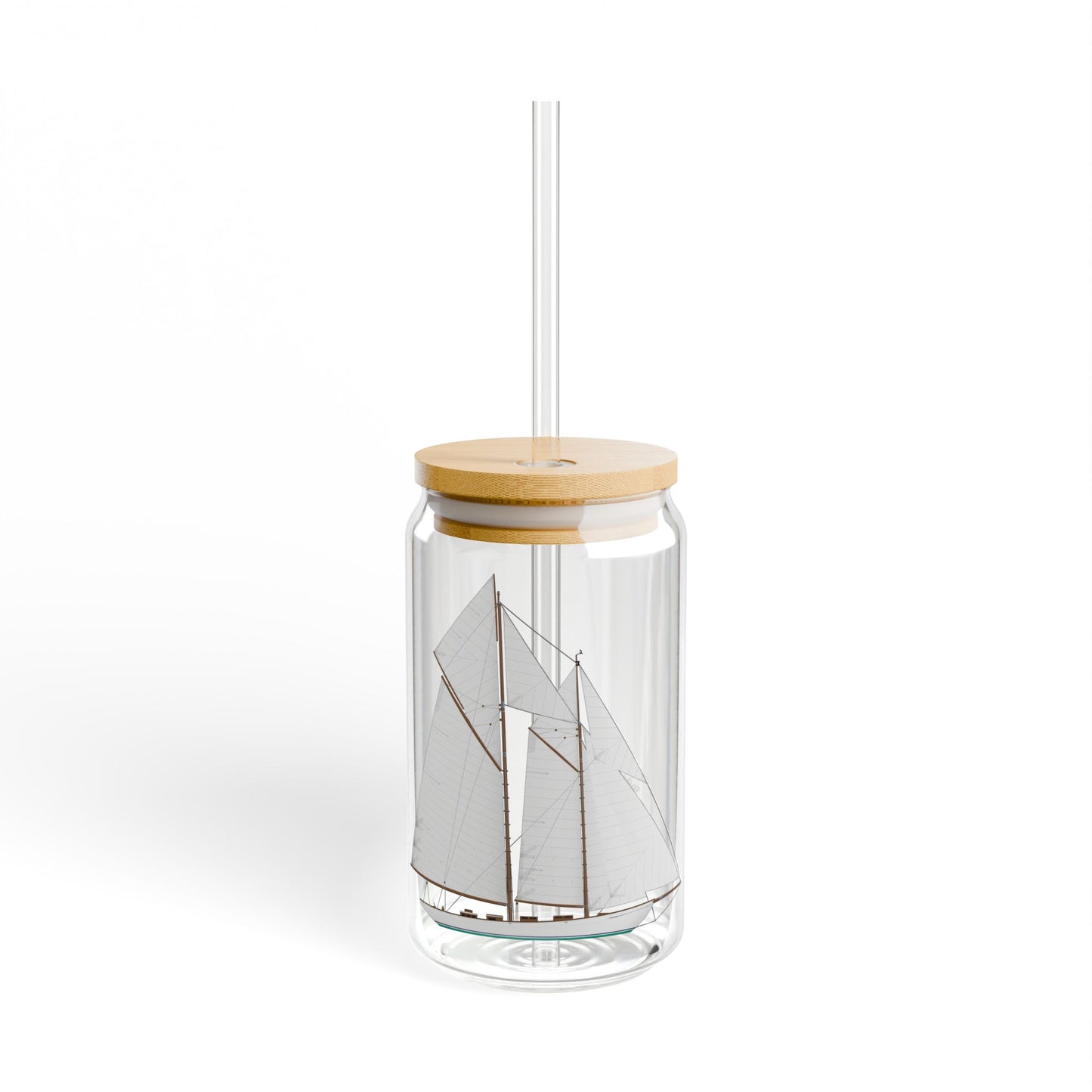 Kelpie Sipper Glass with Straw