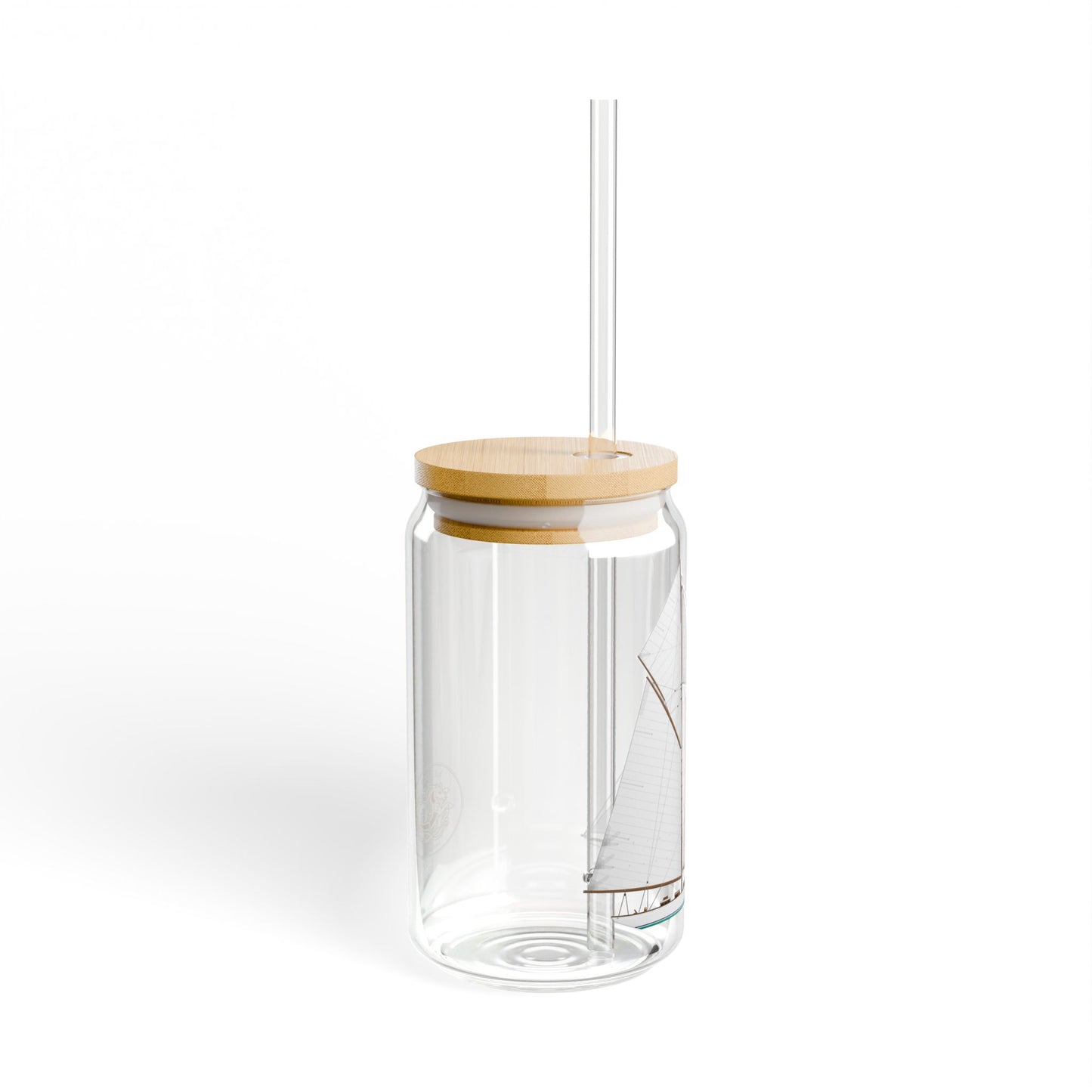 Kelpie Sipper Glass with Straw