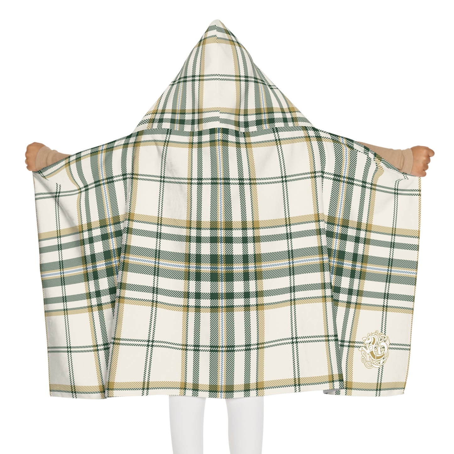 Kelpie Tartan Youth Hooded Towel