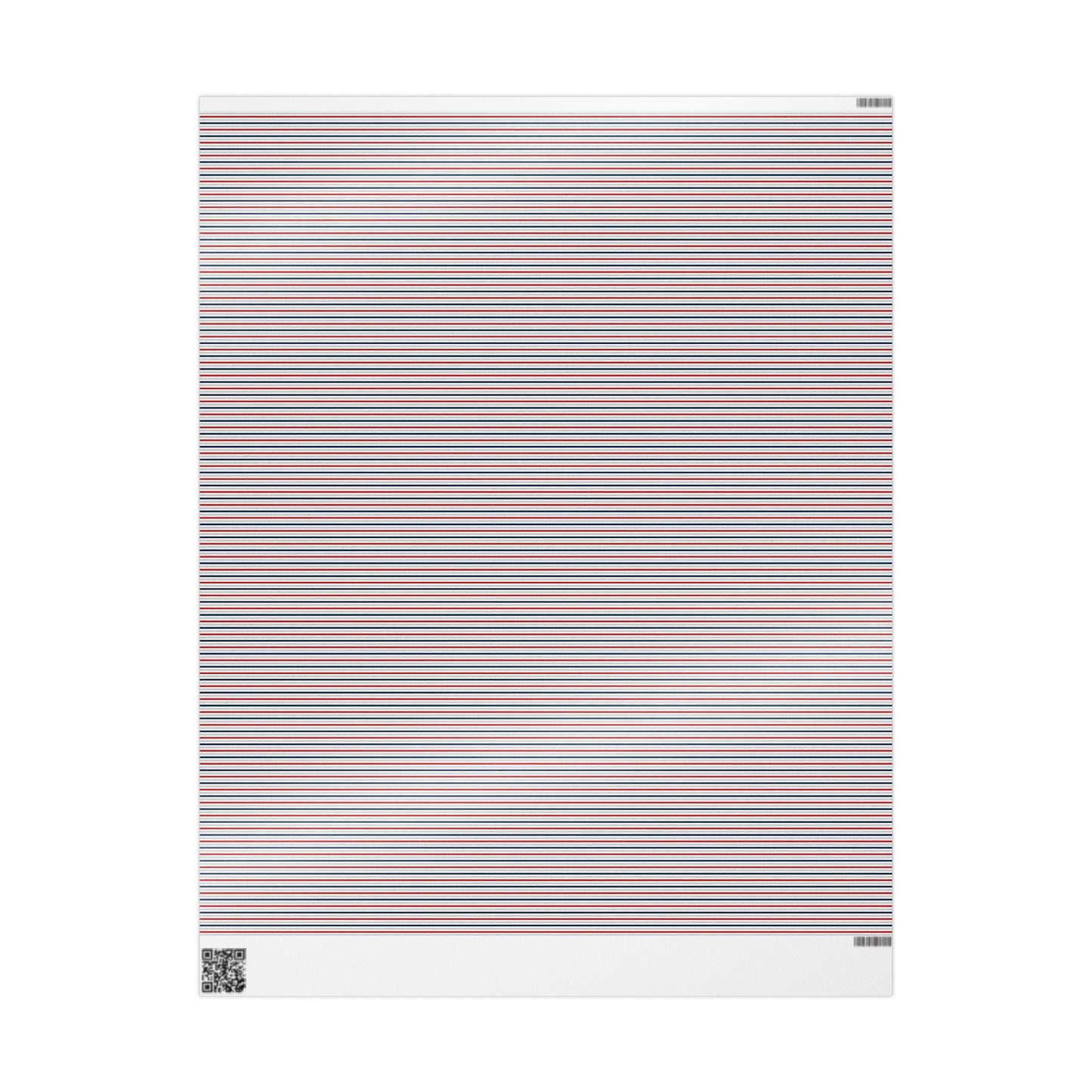 Le Launch Basque Stripe Wrapping Paper