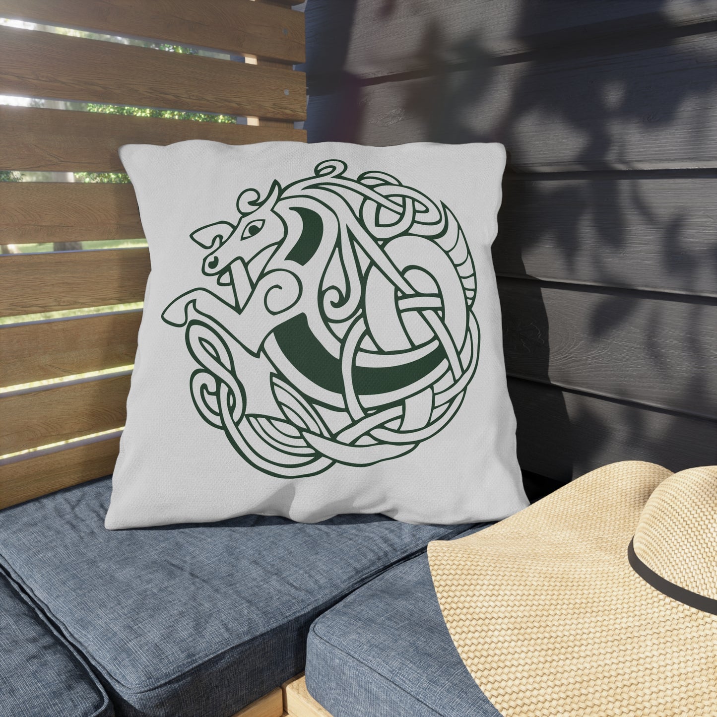 Throwback Kelpie Outdoor Decorative Pillows