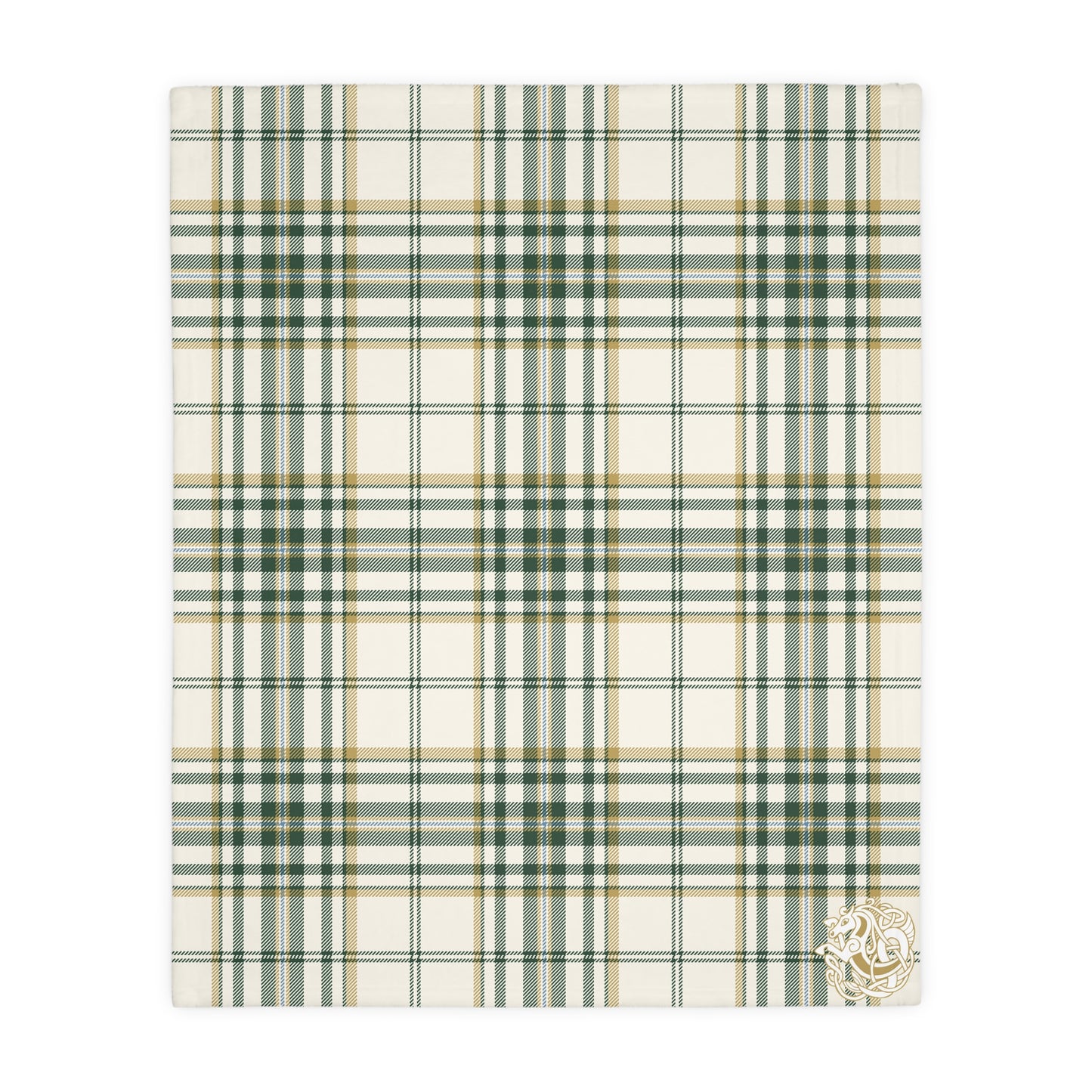 Kelpie Tartan Velveteen Microfiber Blanket