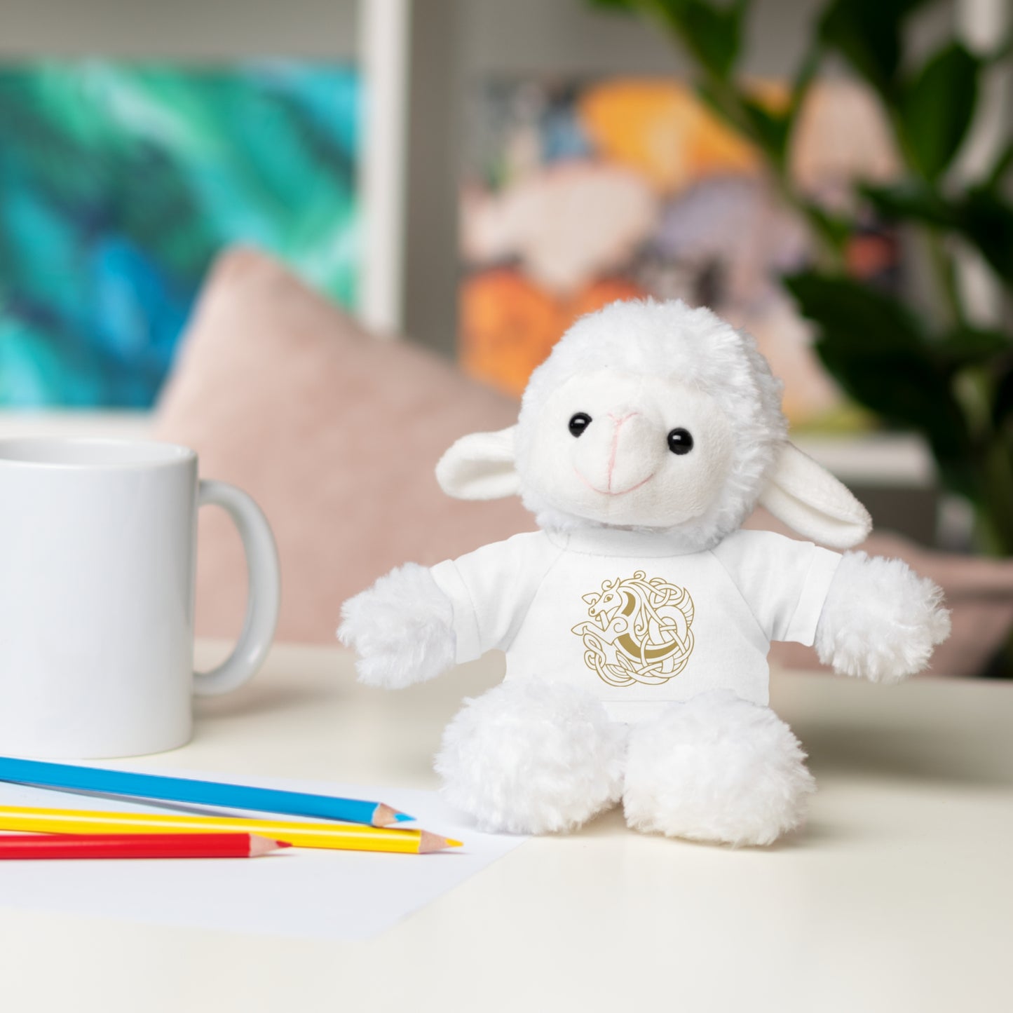 Kelpie Adorable Stuffed Animal with Tee