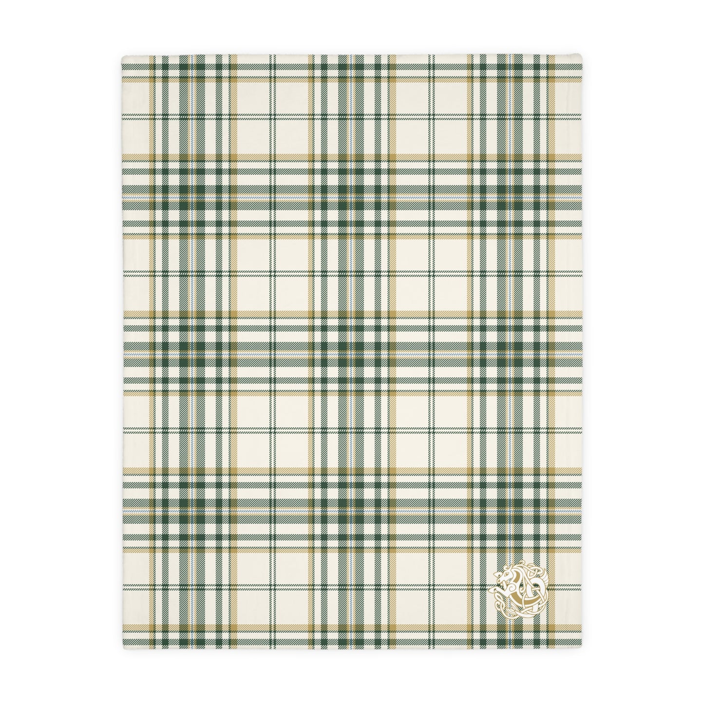 Kelpie Tartan Velveteen Microfiber Blanket