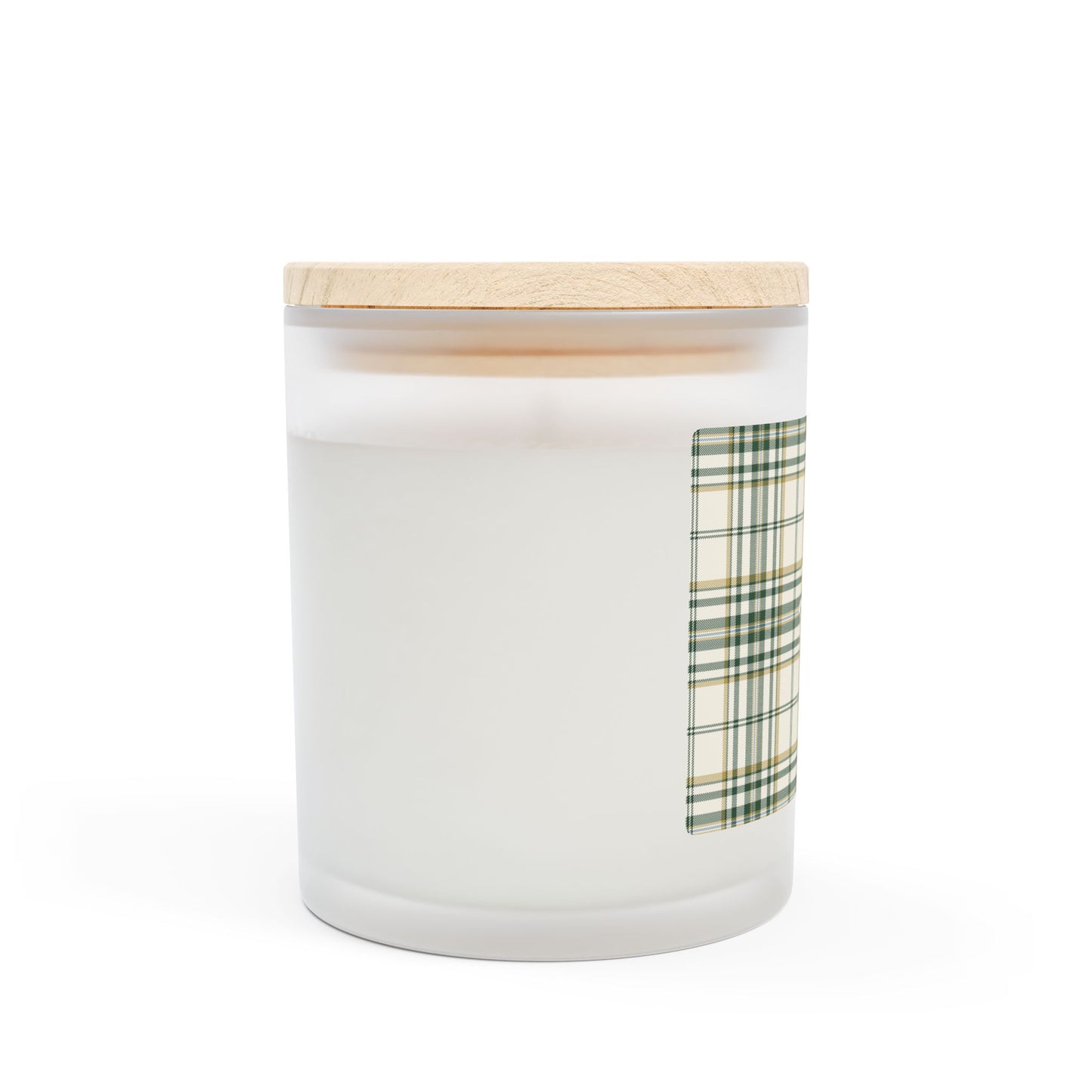 Kelpie Tartan Frosted Glass Scented Candle