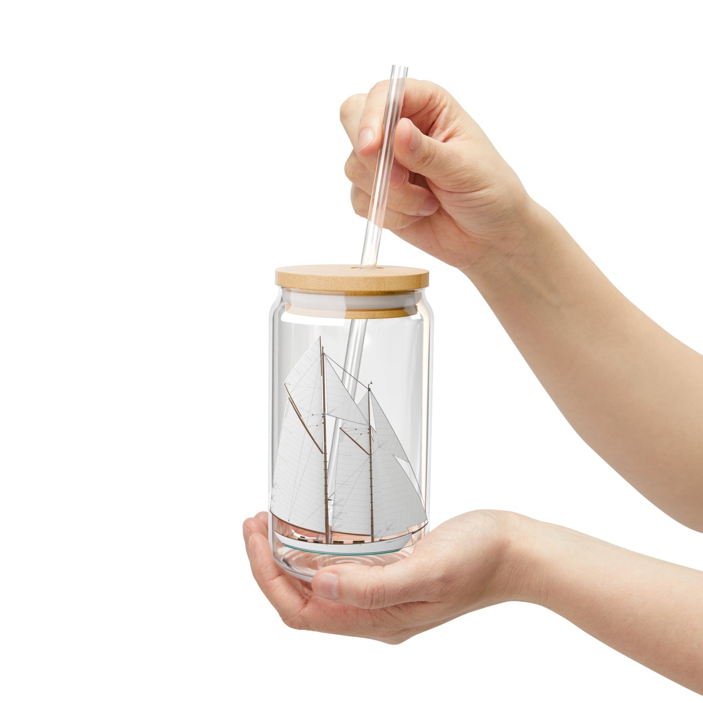 Kelpie Sipper Glass with Straw